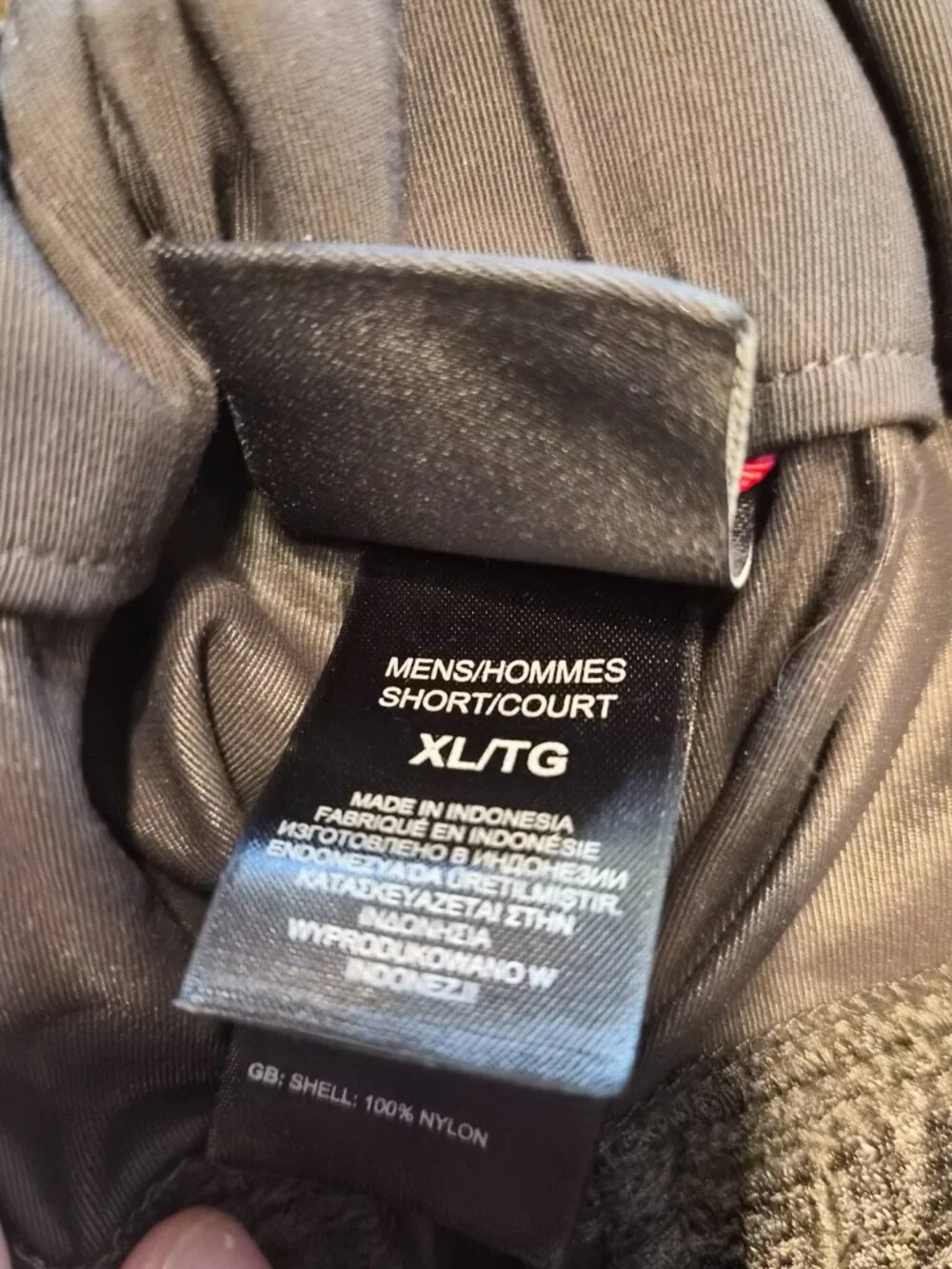 The North Face Cargo Pants Men XL Black Nylon Convertible Shorts Hiking G689